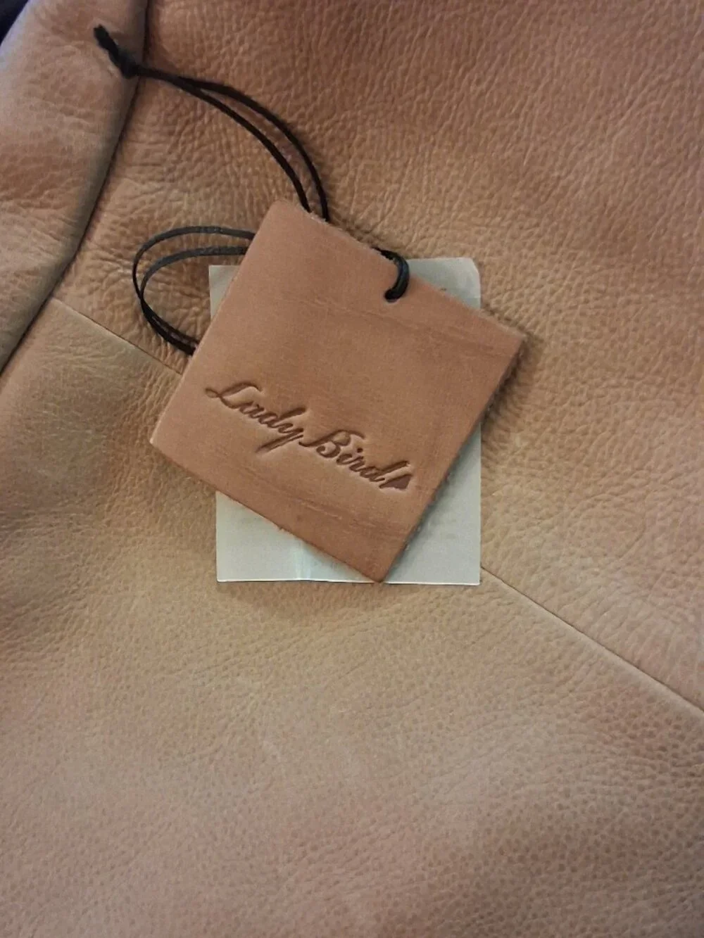 Lady Bird Charley leather hobo